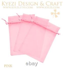 1000/3000/5000 Drawstring Organza Bag Jewelry Pouch Wedding Party Gift Bag