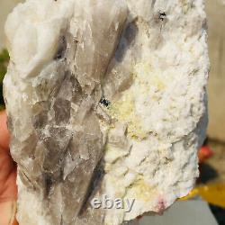 1278g Raw Pink Green Tourmaline Quartz Crystal Gemstone Rough Mineral Specimen