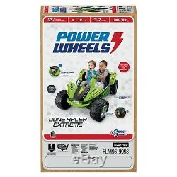 12V Power Wheels Dune Racer Extreme Battery-Powered Ride-On Pink or Green