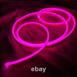 12V Silicone LED Neon Rope Strip Lights Waterproof Home Car In/Outdoor Lighting