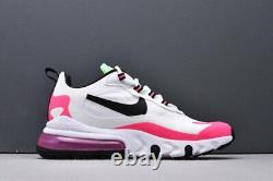 $160 Nike Air Max 270 React White/pink/green Women's Running Trainning Shoes