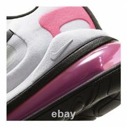 $160 Nike Air Max 270 React White/pink/green Women's Running Trainning Shoes