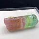 186ct- Rare Bicolour Natural Pink & Green Tourmaline Crystal Natural Terminated
