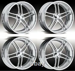 18 Custom Forged Pro Billet Wheels Rims Intro Foose Staggered Forged American