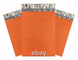 1-1,000 Colored Poly Mailers RED GREEN PINK BLUE BLACK ORANGE YELLOW PURPLE BAGS