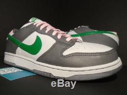 2003 Nike Sb Dunk Low Pro Twisted Prep Grey Green Pink Diamond 624044-033 New 13
