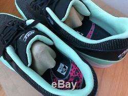 2012 Nike Air Max 1 FB Black Mint Green Pink size 13