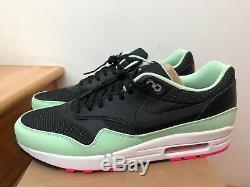 2012 Nike Air Max 1 FB Black Mint Green Pink size 13