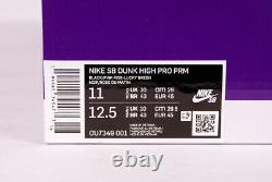 2020 Nike SB Dunk High Pro PRM INVERT CELTICS Sz 11 Black Pink Green CU7349 001