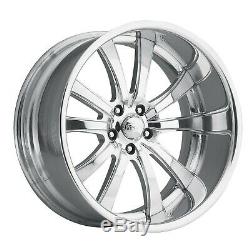 22 Pro Wheels Custom Forged Billet Rims Intro Line Foose American Staggered Us