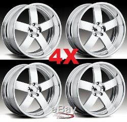 22 Pro Wheels MAGG CUSTOM FORGED BILLET RIMS FOOSE INTRO STAGGERED AMERICAN