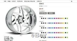 24 Pro Wheels Custom Forged Billet Rims Aluminum Alloy Foose Intro Racing Mags
