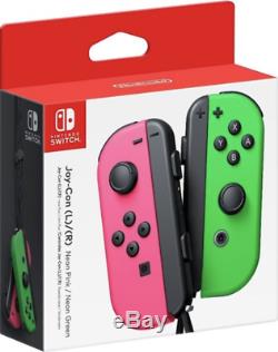 (2 PACK) Nintendo Joy-Con (L/R) Wireless Controllers Nintendo Switch Pink-Green