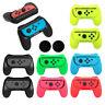 2-pack Handle Grip For Nintendo Switch Joy-con Controller With 2 Joystick Caps