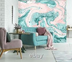 3D Green Pink KEP4549 Wallpaper Mural Self-adhesive Removable Sticker Bea