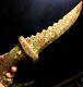 596g Diy Knife Amazing! Natural Red Pink Ruby In Green Epidote Crystal Knife