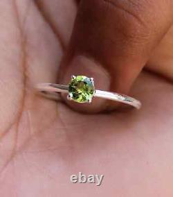 925 Sterling Silver Peridot for Women Turkish Jewelry Engagement/Wedding Design