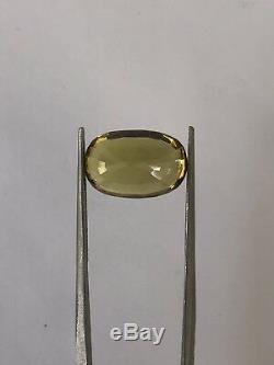 9.30 Ct Ceritified Natural Alexandrite, Color Changeyellow-green To Orange-pink