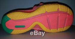 AIR MAX LEBRON SLIDE 2 ELITE 578251-838 Mango Green Pink Sandals Size 11 New