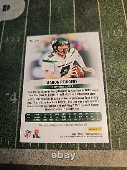 Aaron Rodgers AUTO NUMBERED /25 PINK Prestige 2023? JETS SP