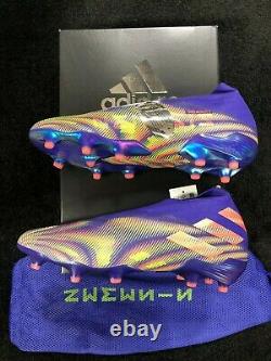Adidas Nemeziz + FG Men's Soccer Cleats EH0761 Energy Ink/Pink/Green New in Box