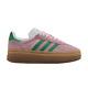 Adidas Wmns Gazelle Bold'true Pink Green' Ie0420