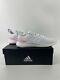 Adidas Womens Sneakers Fluidstreet White Pink Green Size 9.5 Fy8465 New