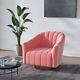 Arc Velvet Pink Green White Swivel Chair Armchair Living Room And Bedroom