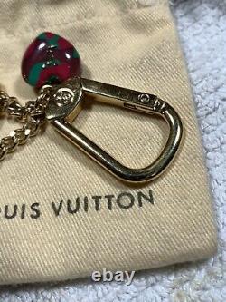Auth LOUIS VUITTON Heart Bag Charm Key Chain, purchased new, great condition