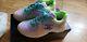Authentic Chanel Sneakers Green/purple/pink New In Box 9.5/39.5 Super Cute