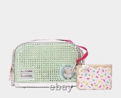 Betsey Johnson Kitsch Get Toasted Crossbody Bag New PICK PINK OR GREEN