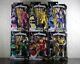 Complete Set 6 Power Rangers Zeo Legacy Red Green Gold Blue Pink Yellow Ranger