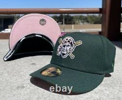 Cap City Exclusive Green Pirates All Star Game Size 7 3/8 Pink UV Hat Club