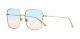 Christian Dior Stellaire 1 Gold/green Pink Shaded (eyr/8z) Sunglasses