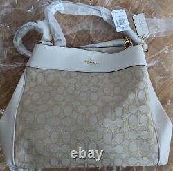 Coach F27579 Lexy Shoulder Bag in Signature Fabric Leather