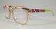 Coco Song Eyeglasses New Ccs 113 Color 1 Light Brown Pink Green Size 50 Square