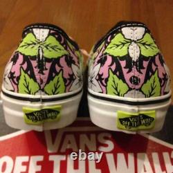 Deadstock Vans TM. Aloha Pattern Pink Lime Green Sneaker Men Us9.5