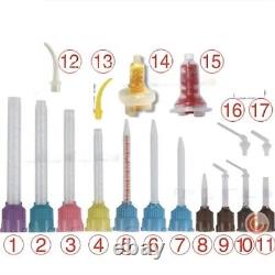 Dental Impression Material Silicone Crown Mixer Nozzle Disposable Mixing tips