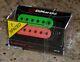 Dimarzio Pink & Green Steve Vai Evo Evolution Bridge Pickup Fits Ibanez Jem Rg