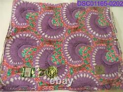 Double P Super Wax Limited Edition Pink Purple Green 44 x 6 Yards VL043298.06