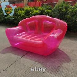Double Person Inflatable Clear Sofa Lazy Green Bubble Air Chair Bed
