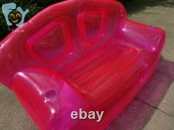 Double Person Inflatable Clear Sofa Lazy Green Bubble Air Chair Bed