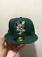 Exclusive Fitted Coked Out Detroit Tigers Green Pink Brim 7 1/4 Not Hat Club
