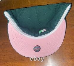 Exclusive Fitted Coked Out Detroit Tigers Green Pink Brim 7 5/8, 8