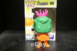 Funko Pop Vinyl Figure 2012 Funko Freddy Green Head Pink Crown Prototype #00