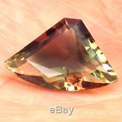 GREEN-COPPER-PINK DICHROIC SCHILLER OREGON SUNSTONE 4.54Ct FLAWLESS-TOP JEWELRY