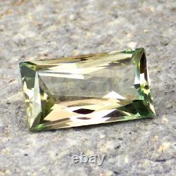 GREEN-PINK DICHROIC OREGON SUNSTONE 4.67Ct FLAWLESS-EXTREMELY BRIGHT GEMSTONE