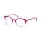 Guess Gu3025 073 Matte Pink Metal Round Optical Eyeglasses Frame 51-21-135 Gu Rx