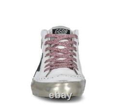 Gooden Goose Pink Gold and Green Mid Star (Size 37)