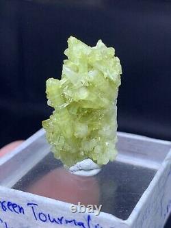 Green Tourmaline Cluster Specimens /pink lapedolite Green Tourmaline Crystals